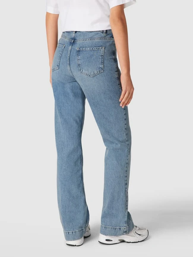 Jake*s Collection Flared Jeans Mit Kontrastnähten - Blau 7 Jake*s Collection Flared Jeans Mit Kontrastnähten - Blau – Bild 5