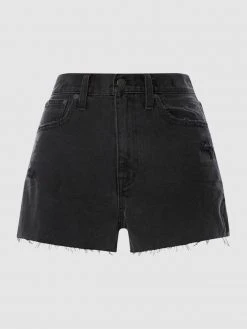 MADEWELL Mom Fit Jeansshorts Mit Offenen Beinabschlüssen - Jeans