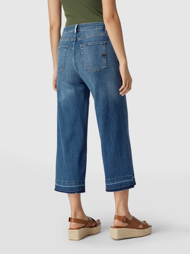 Buena Vista Wide Leg Jeans Im Cropped Design - Blau 7 Buena Vista Wide Leg Jeans Im Cropped Design - Blau – Bild 5