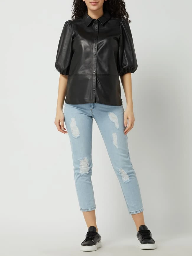 REVIEW Skinny Mom Fit Jeans Aus Baumwolle - Ozean Blau 3 REVIEW Skinny Mom Fit Jeans Aus Baumwolle - Ozean Blau