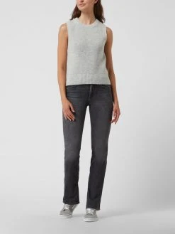Only Flared Fit Jeans Mit Stretch-Anteil Modell 'Blush' - Schwarz