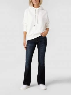 Mavi Jeans Bootcut Mid Waist Jeans Aus Baumwollmischung Modell 'Bella' - Dunkelblau