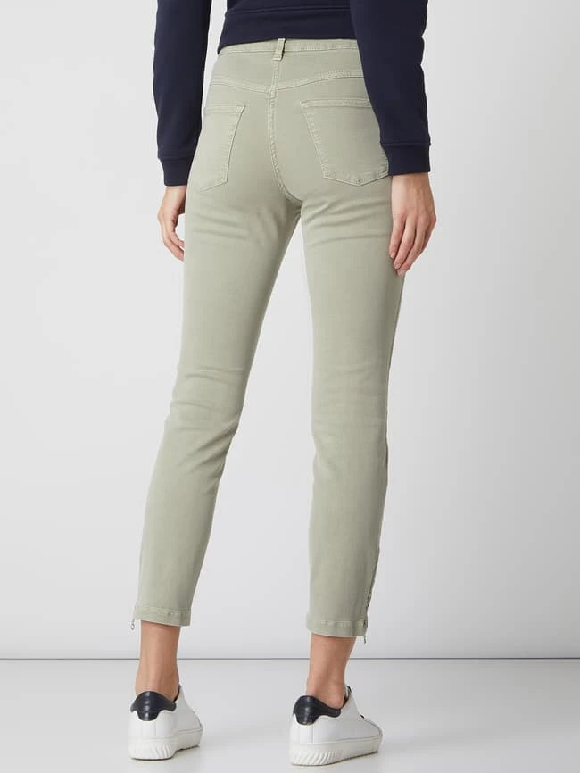 MAC Skinny Fit Jeans Mit Stretch-Anteil Modell 'Dream Chic' - Olivgrün 7 MAC Skinny Fit Jeans Mit Stretch-Anteil Modell 'Dream Chic' - Olivgrün – Bild 5