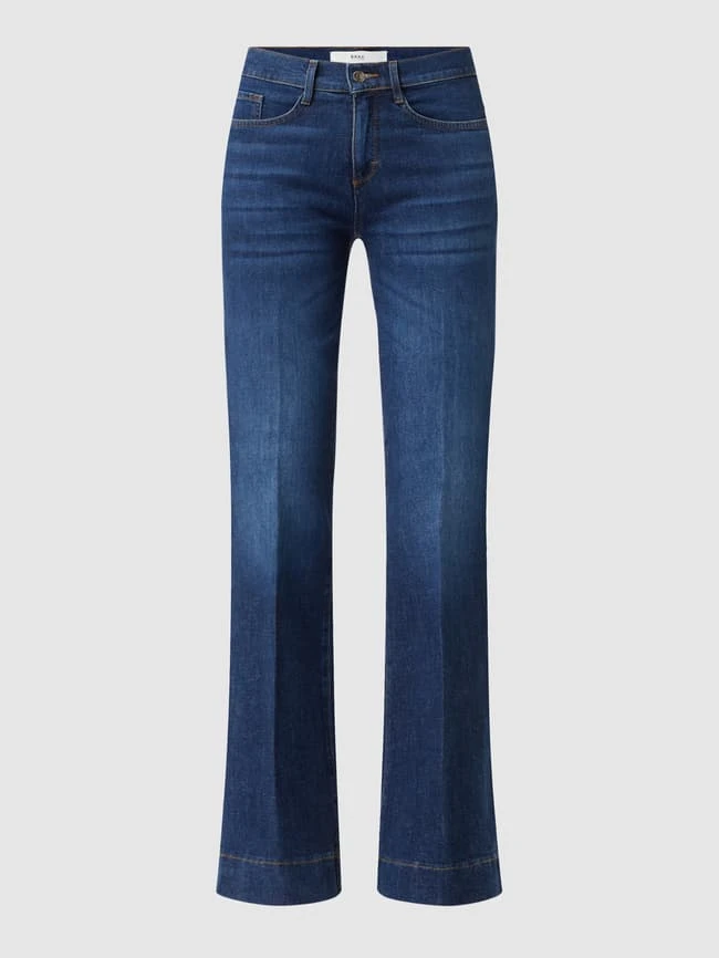Brax Bootcut Jeans Mit Stretch-Anteil Modell 'Maine' - Dunkelblau 4 Brax Bootcut Jeans Mit Stretch-Anteil Modell 'Maine' - Dunkelblau – Bild 2