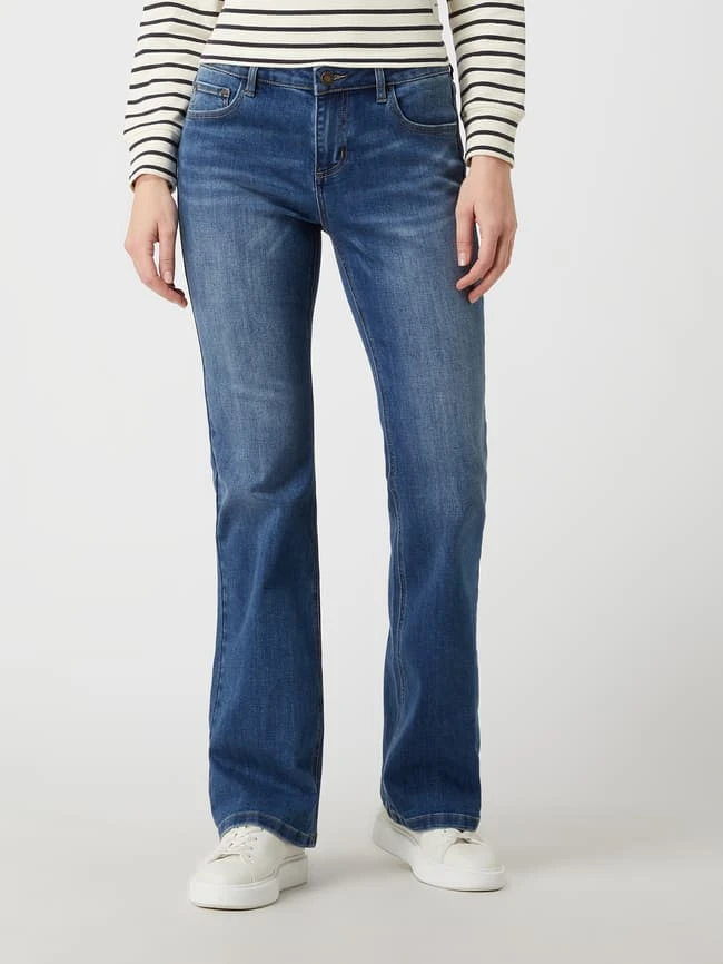 FREE/QUENT Flared Cut Jeans Mit Viskose-Anteil Modell 'Harlow' - Blau 6 FREE/QUENT Flared Cut Jeans Mit Viskose-Anteil Modell 'Harlow' - Blau – Bild 4
