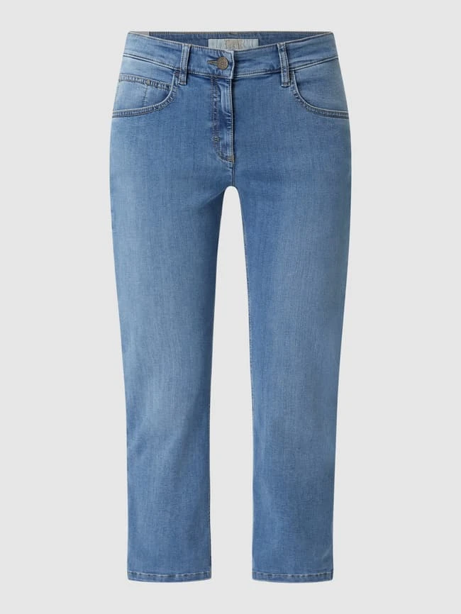 Zerres Straight Fit Cropped Jeans Mit Stretch-Anteil - Blau 4 Zerres Straight Fit Cropped Jeans Mit Stretch-Anteil - Blau – Bild 2