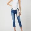 Blue Monkey Cropped Jeans Mit Stretch-Anteil Modell 'Charlotte' - Hellblau