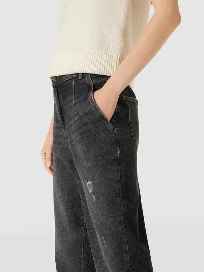 Brax Jeans Im Used-Look Modell 'Melo' - Dunkelgrau 5 Brax Jeans Im Used-Look Modell 'Melo' - Dunkelgrau – Bild 3
