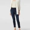 Christian Berg Woman Cropped Jeans Im 5-Pocket-Design - Dunkelblau