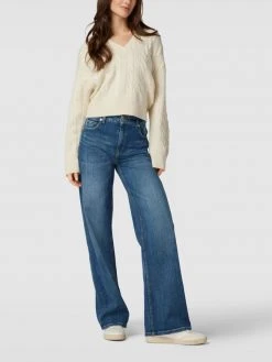Cambio Flared Leg Jeans Mit Stretch-Anteil Modell 'Aimee' - Blau