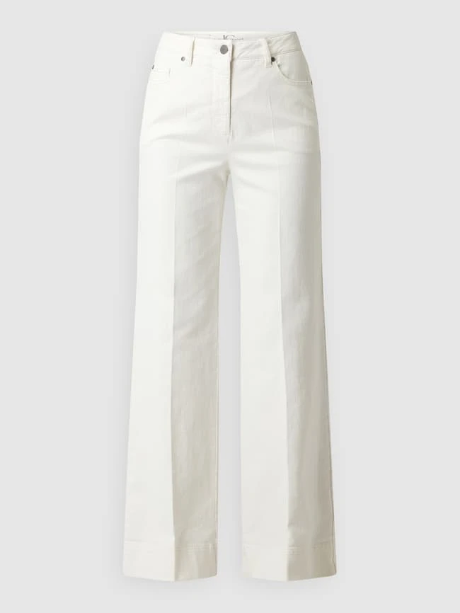 Luisa Cerano Bootcut Jeans Mit Stretch-Anteil - Offwhite 4 Luisa Cerano Bootcut Jeans Mit Stretch-Anteil - Offwhite – Bild 2
