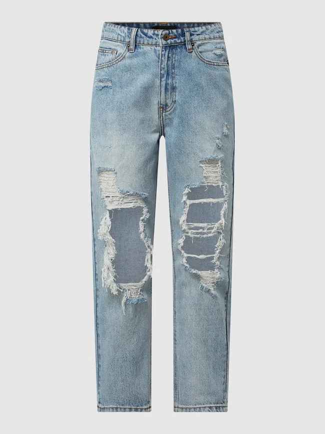 Bardot Mom Fit Jeans Aus Baumwolle - Pink 4 Bardot Mom Fit Jeans Aus Baumwolle - Pink – Bild 2