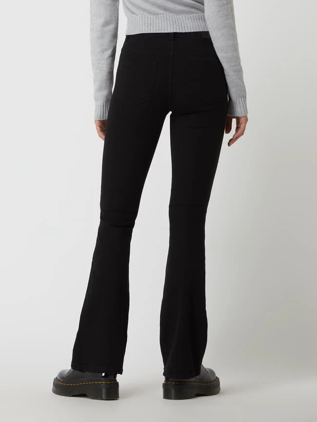 Pieces Flared Jeans Mit Stretch-Anteil Modell 'Peggy' - Schwarz 7 Pieces Flared Jeans Mit Stretch-Anteil Modell 'Peggy' - Schwarz – Bild 5
