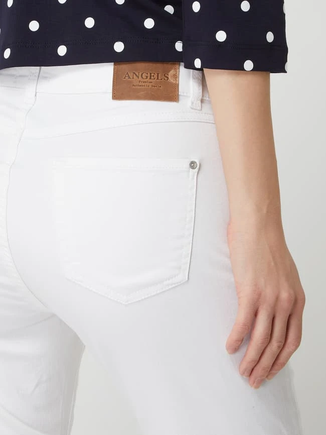 Angels Caprijeans Mit Stretch-Anteil Modell 'Cici' - Weiß 5 Angels Caprijeans Mit Stretch-Anteil Modell 'Cici' - Weiß – Bild 3