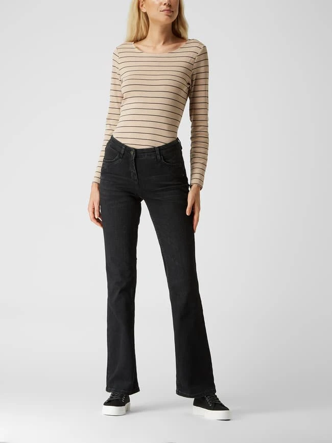 Toni Dress Bootcut Jeans Mit Stretch-Anteil - Schwarz 3 Toni Dress Bootcut Jeans Mit Stretch-Anteil - Schwarz