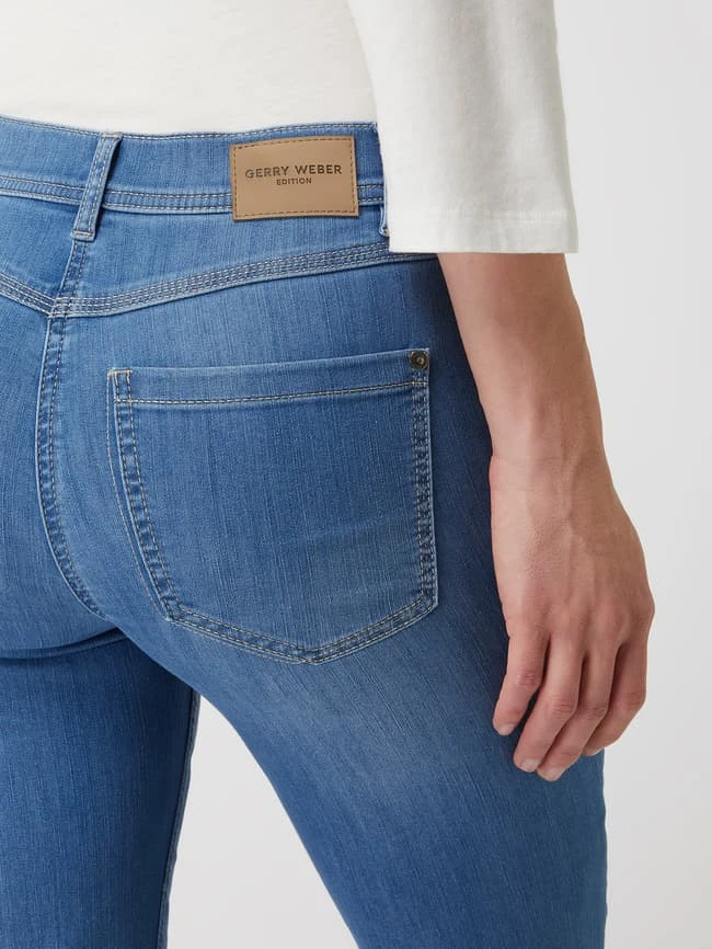 Gerry Weber Edition Regular Fit Cropped Jeans Aus Bio-Baumwollmischung - Blau 5 Gerry Weber Edition Regular Fit Cropped Jeans Aus Bio-Baumwollmischung - Blau – Bild 3