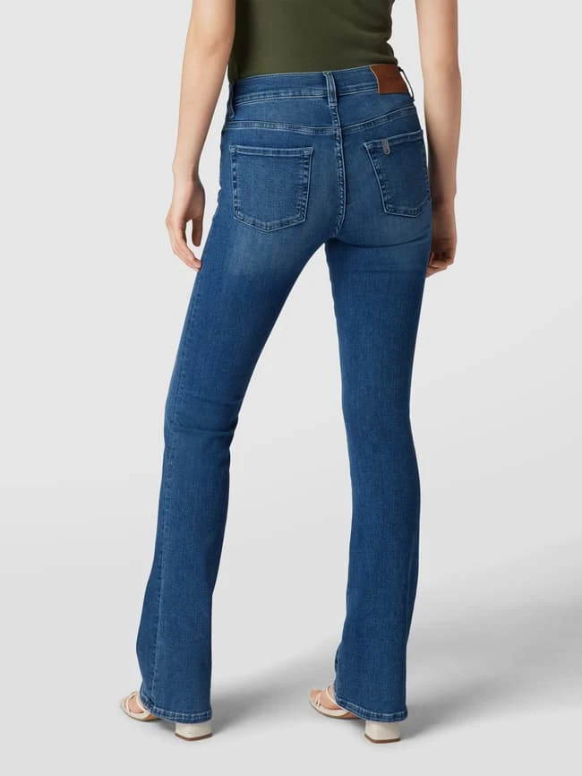 Liu Jo White Jeans Mit Label-Detail Modell 'AUTHENTIC' - Blau Meliert 7 Liu Jo White Jeans Mit Label-Detail Modell 'AUTHENTIC' - Blau Meliert – Bild 5