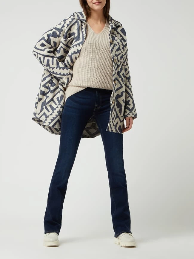 7 For All Mankind Bootcut Jeans Mit Stretch-Anteil - Marineblau 3 7 For All Mankind Bootcut Jeans Mit Stretch-Anteil - Marineblau