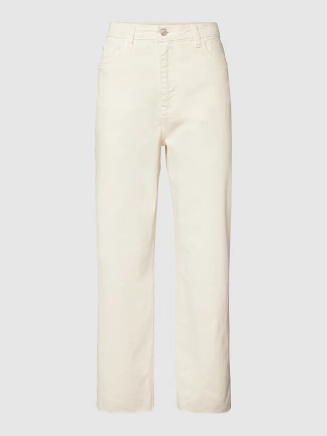 Christian Berg Woman Jeans Mit Ausgefransten Beinabschlüssen - Ecru 4 Christian Berg Woman Jeans Mit Ausgefransten Beinabschlüssen - Ecru – Bild 2