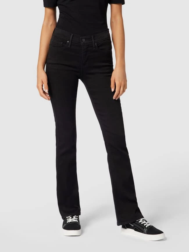 Levi's® 300 Shaping Bootcut Jeans Mit Stretch-Anteil Modell '315™' - Schwarz 6 Levi's® 300 Shaping Bootcut Jeans Mit Stretch-Anteil Modell '315™' - Schwarz – Bild 4