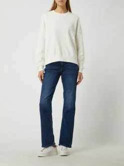 Esprit Bootcut Jeans Mit Stretch-Anteil - Dunkelblau