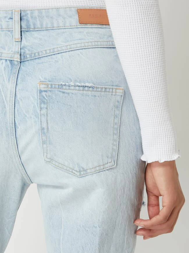 REVIEW Skinny Mom Fit Jeans Aus Baumwolle - Bleu 5 REVIEW Skinny Mom Fit Jeans Aus Baumwolle - Bleu – Bild 3