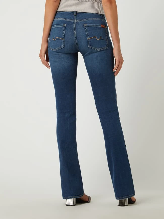 7 For All Mankind Bootcut Jeans Mit Stretch-Anteil Modell 'Roxanne' - Blau 8 7 For All Mankind Bootcut Jeans Mit Stretch-Anteil Modell 'Roxanne' - Blau – Bild 6