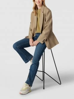 Christian Berg Woman Bootcut Jeans Im 5-Pocket-Design - Blau