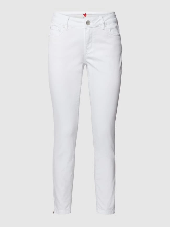 Buena Vista Cropped Mid Rise Jeans Im Slim Fit - Weiß 4 Buena Vista Cropped Mid Rise Jeans Im Slim Fit - Weiß – Bild 2
