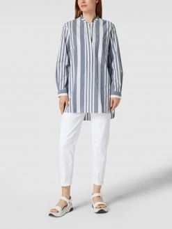 Cambio Cropped High Waist Jeans Im Straight Fit - Weiß