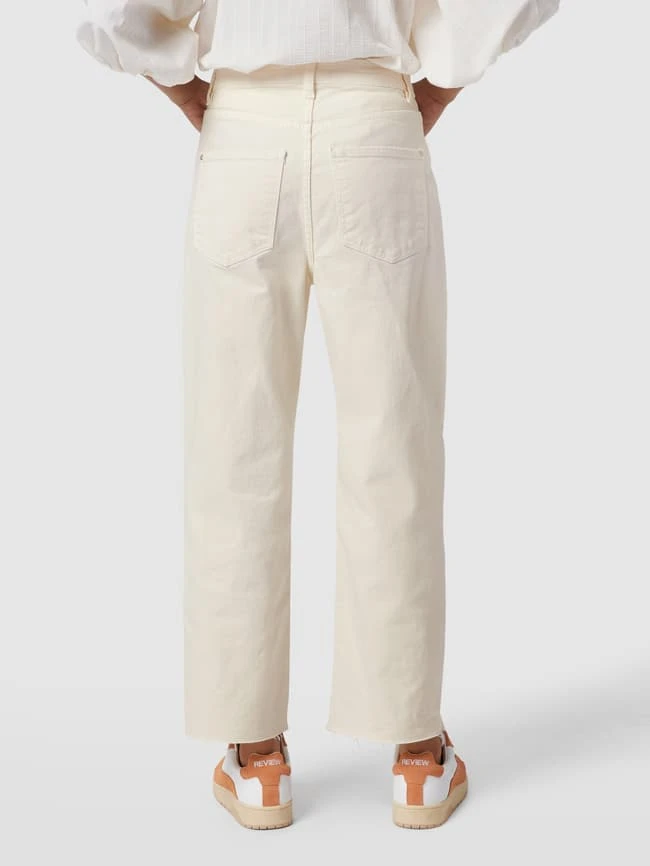 Christian Berg Woman Jeans Mit Ausgefransten Beinabschlüssen - Ecru 7 Christian Berg Woman Jeans Mit Ausgefransten Beinabschlüssen - Ecru – Bild 5