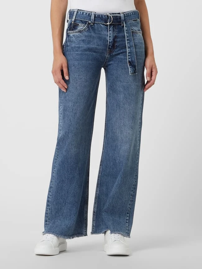 Mavi Jeans Flared Cut High Rise Jeans Aus Bio-Baumwolle Modell 'Joy' - Blau 6 Mavi Jeans Flared Cut High Rise Jeans Aus Bio-Baumwolle Modell 'Joy' - Blau – Bild 4