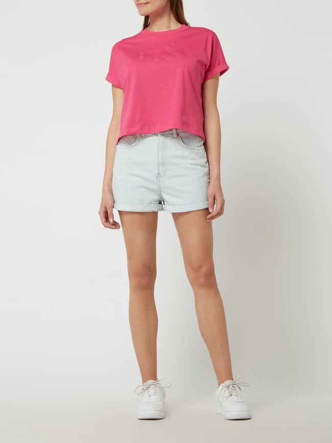 REVIEW Mom Fit Jeansshorts Aus Baumwolle - Eisblau 3 REVIEW Mom Fit Jeansshorts Aus Baumwolle - Eisblau