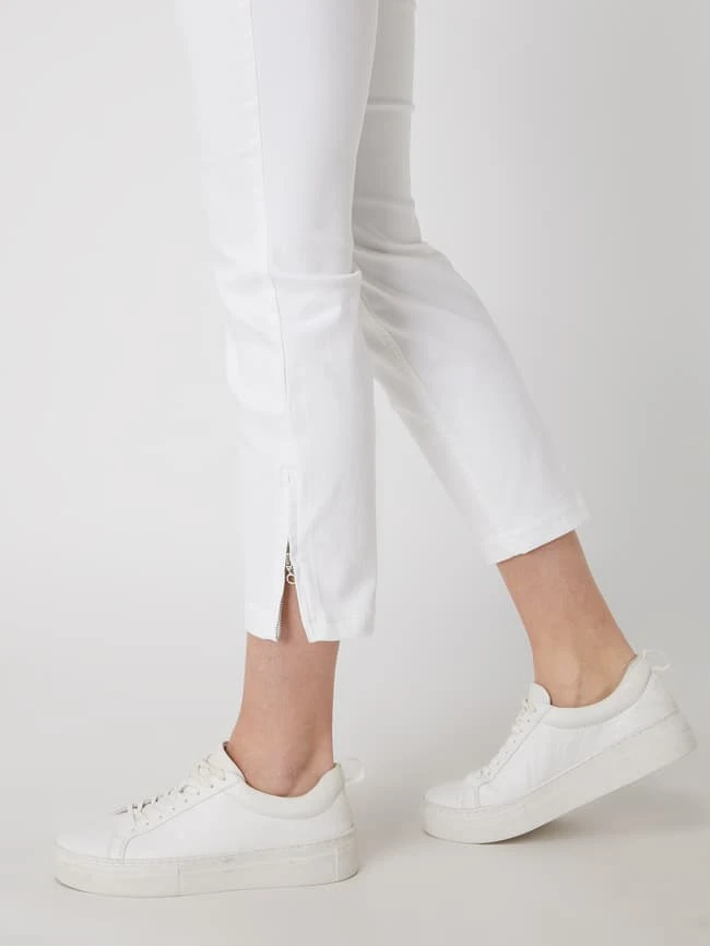 MAC Straight Fit Jeans Mit Stretch-Anteil Modell 'Dream Chic' - Weiß 7 MAC Straight Fit Jeans Mit Stretch-Anteil Modell 'Dream Chic' - Weiß – Bild 5