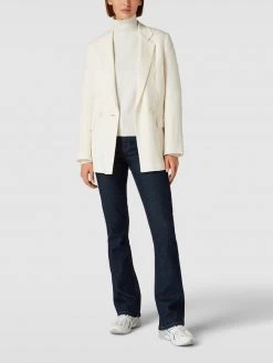 Lauren Ralph Lauren Jeans Mit Label-Patch Modell 'HIGHRISE' - Marineblau