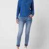 Blue Monkey Skinny Fit Jeans Mit Viskose-Anteil Modell 'Alexis' - Blau
