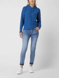 Blue Monkey Skinny Fit Jeans Mit Viskose-Anteil Modell 'Alexis' - Blau