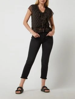 Mango Mom Fit Jeans Mit Stretch-Anteil - Schwarz