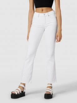 Cambio Jeans Mit Label-Patch Modell 'Paris' - Weiß -Tommy Jeans-shop 7594aj2makr34iq59184sdhp70p36li685234kieacokijho9cr38dqha1434d9l6t338ha56cr4gdpmap3j2or4c8o3ce1k75gjae9k74sjceb1ckr3aor26gpmcd1m70om4e0