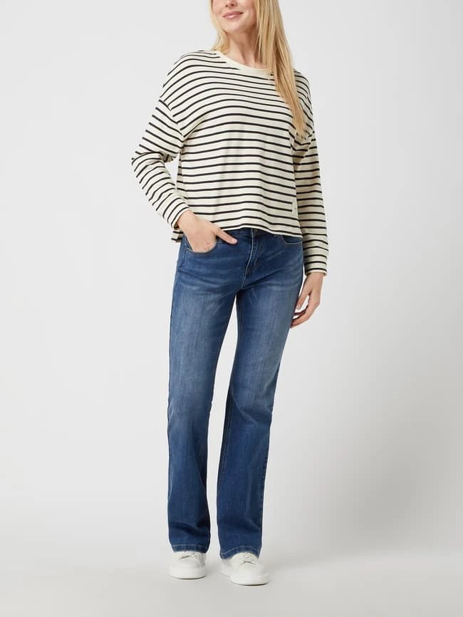 FREE/QUENT Flared Cut Jeans Mit Viskose-Anteil Modell 'Harlow' - Blau 3 FREE/QUENT Flared Cut Jeans Mit Viskose-Anteil Modell 'Harlow' - Blau