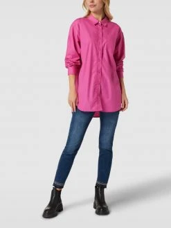 MAC Slim Fit Jeans Mit Ziersteinbesatz - Blau