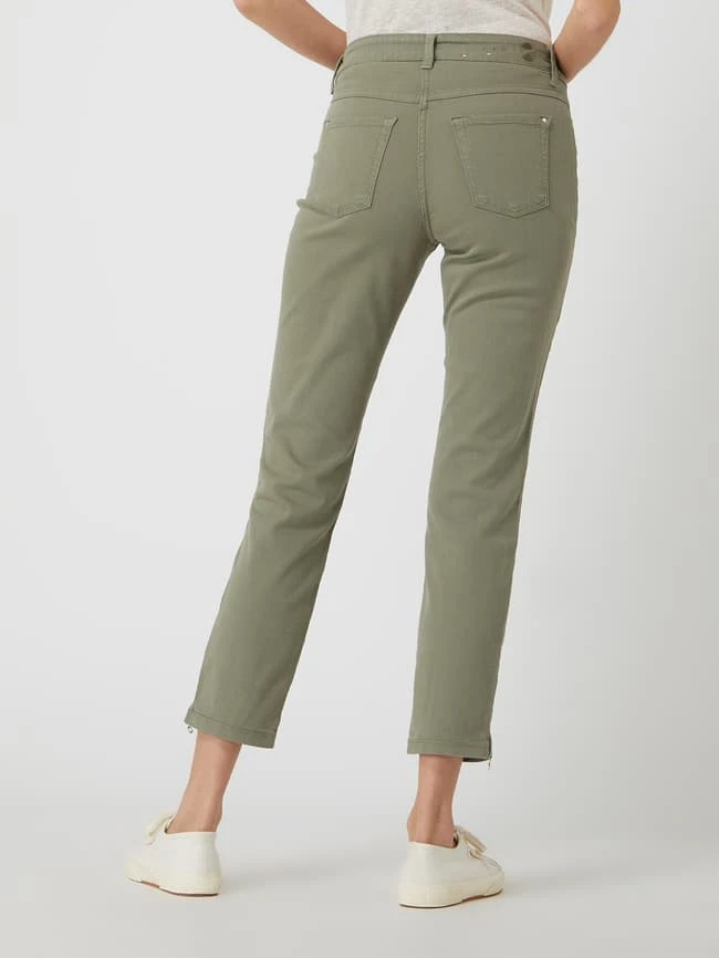 MAC Slim Leg Jeans Mit Stretch-Anteil Modell 'Dream Chic' - Olivgrün 7 MAC Slim Leg Jeans Mit Stretch-Anteil Modell 'Dream Chic' - Olivgrün – Bild 5