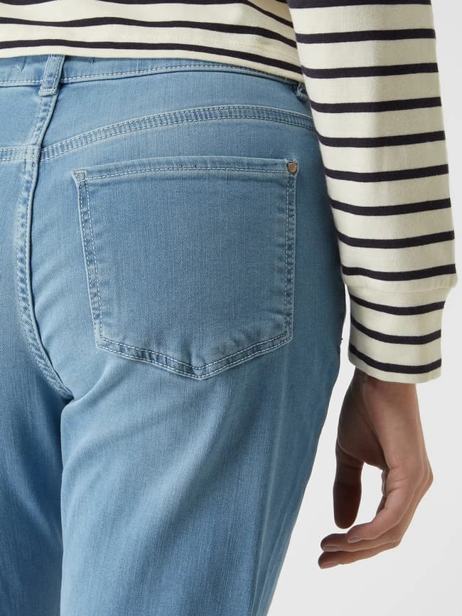 Christian Berg Woman Slim Fit Cropped Jeans Mit Stretch-Anteil - Ozean Blau 5 Christian Berg Woman Slim Fit Cropped Jeans Mit Stretch-Anteil - Ozean Blau – Bild 3