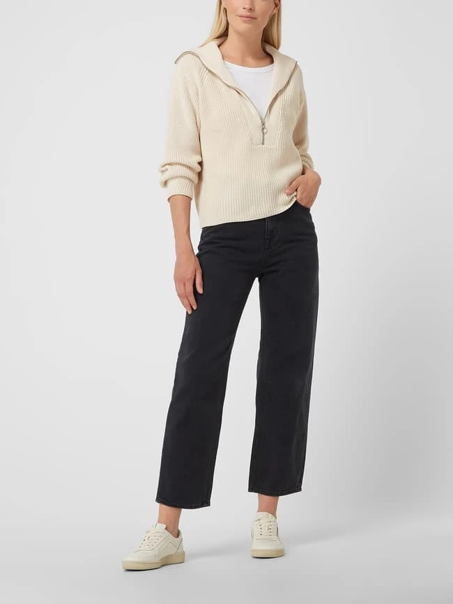 Kings Of Indigo Straight Fit High Rise Jeans Aus Recycelter Baumwolle Modell 'Liora' - Schwarz 3 Kings Of Indigo Straight Fit High Rise Jeans Aus Recycelter Baumwolle Modell 'Liora' - Schwarz