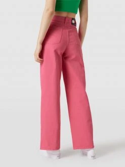 Tommy Jeans High Waist Flared Cut Jeans Aus Baumwolle - Rosa -Tommy Jeans-shop 85950d228p2kcji39185cd2h6gq3akahags48hia95344i21850kodq4651jaiq699b3gi9g6cok6giia13m4dpi6kqj4cj16ooj6e1kcph3cob3coo66cpjckpjgc9kcpi36e8
