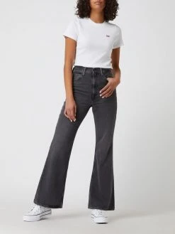 Levi's® Flared Cut Jeans Mit Lyocell-Anteil Modell '70s' - ‘Water<Less™’ - Schwarz