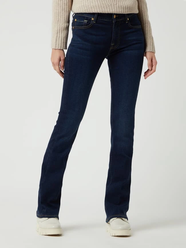 7 For All Mankind Bootcut Jeans Mit Stretch-Anteil - Marineblau 6 7 For All Mankind Bootcut Jeans Mit Stretch-Anteil - Marineblau – Bild 4