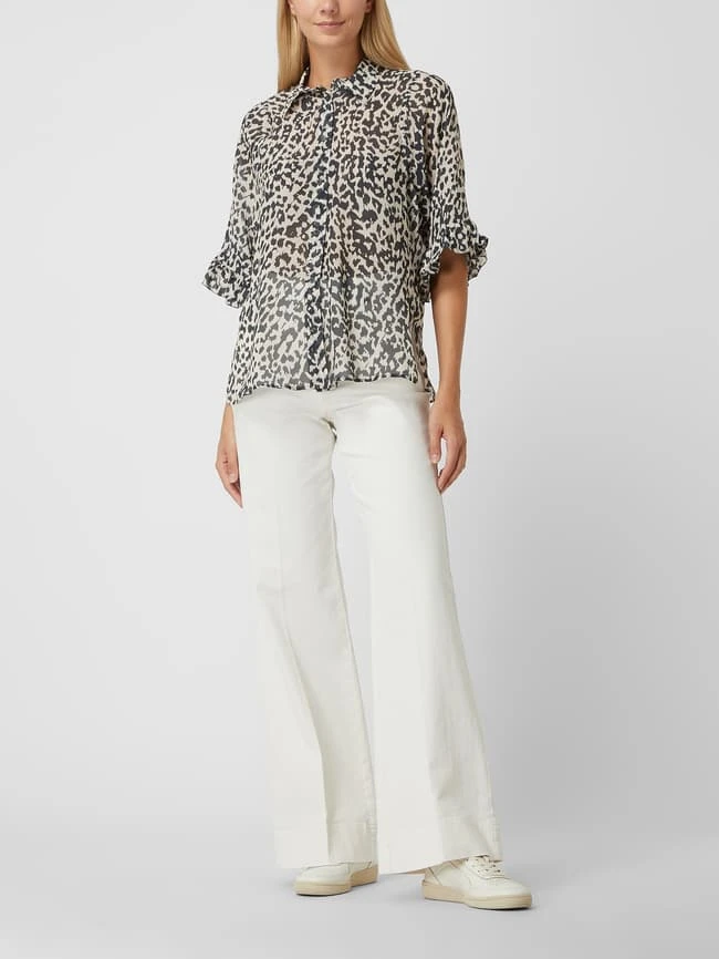 Luisa Cerano Bootcut Jeans Mit Stretch-Anteil - Offwhite 3 Luisa Cerano Bootcut Jeans Mit Stretch-Anteil - Offwhite