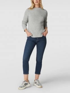 Christian Berg Woman Slim Fit Jeans In 7/8-Länge Mit Stretch-Anteil - Blau