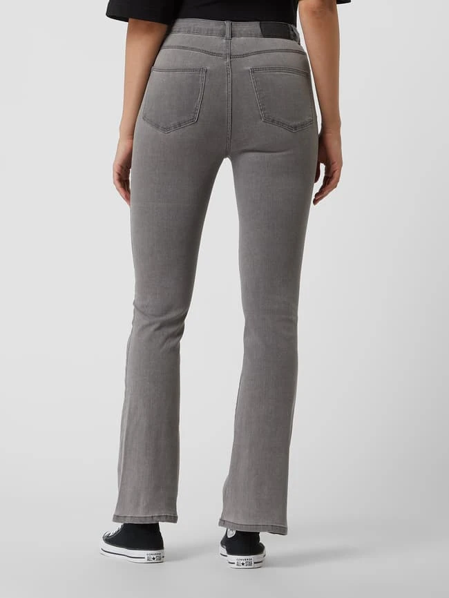 Noisy May Flared Cut Jeans Mit Viskose-Anteil Modell 'Sallie' - Hellgrau Meliert 7 Noisy May Flared Cut Jeans Mit Viskose-Anteil Modell 'Sallie' - Hellgrau Meliert – Bild 5